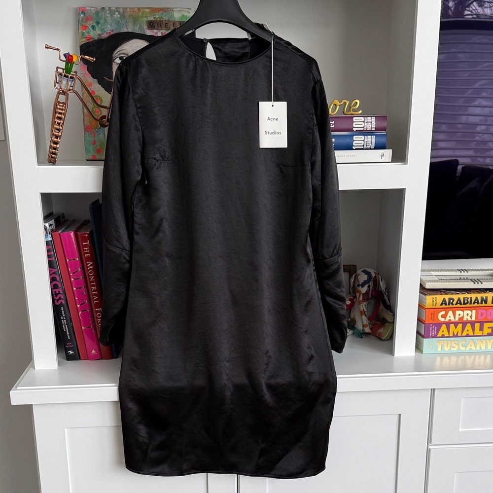 Acne Studios Dorina satin dress - Picture 3 of 10